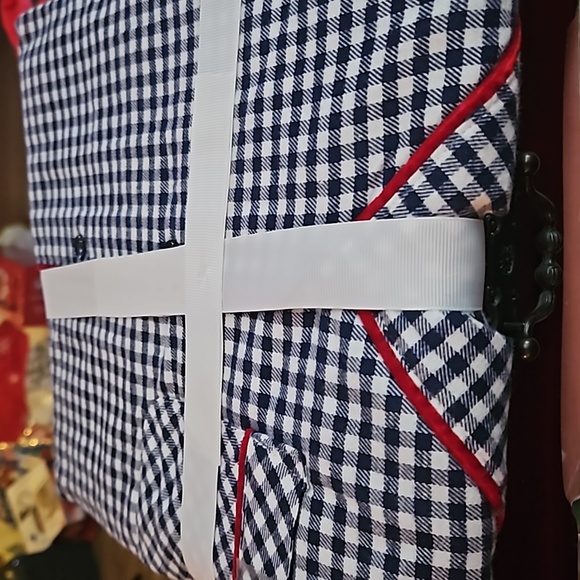 Charter Club Intimates Gingham Check Pajama Set Size Large - Picture 2 of 3